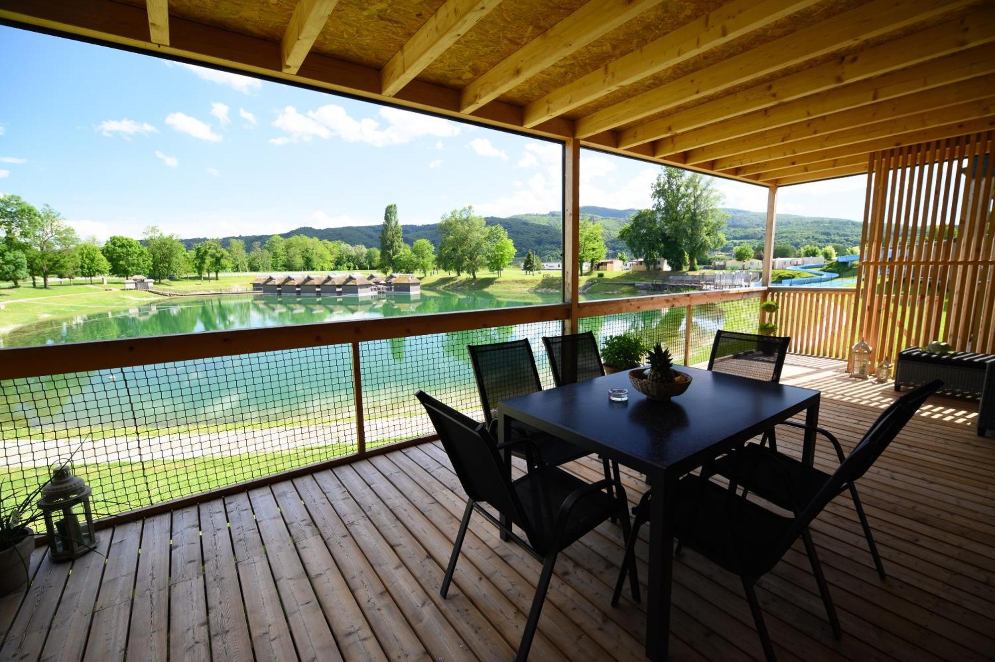 Deluxe Lake View Mobile Homes With Thermal Riviera Tickets Catez ob Savi Luaran gambar
