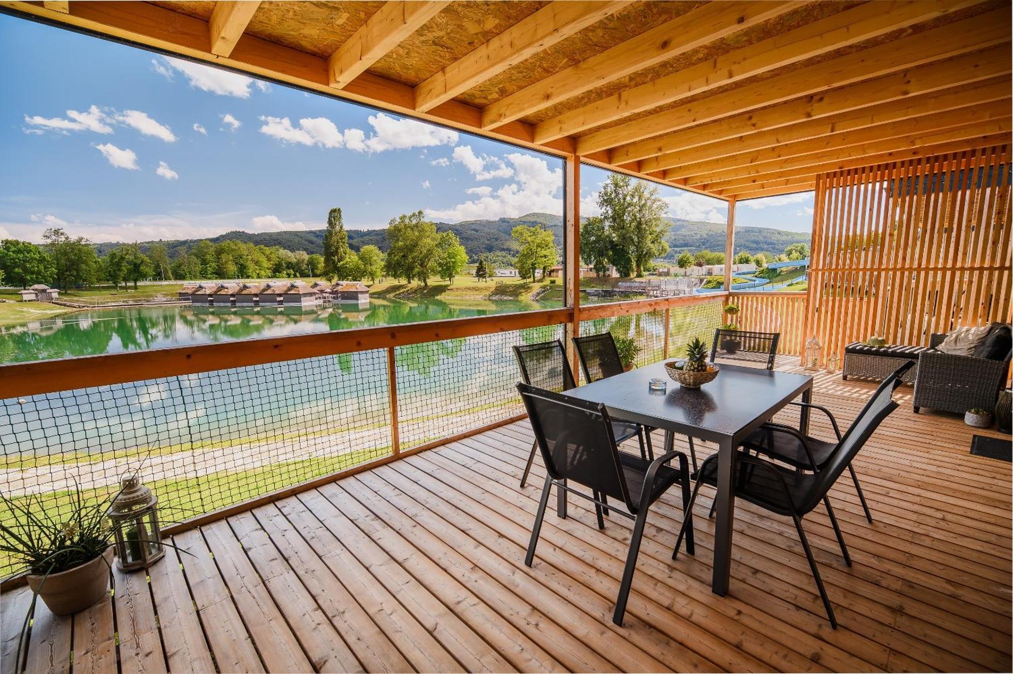 Deluxe Lake View Mobile Homes With Thermal Riviera Tickets Catez ob Savi Luaran gambar