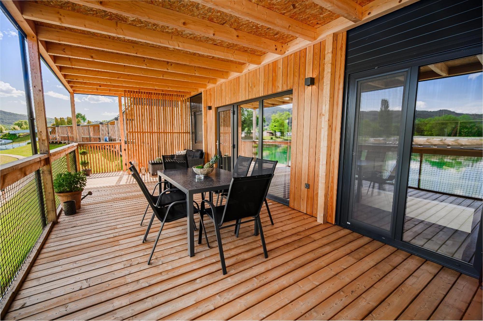 Deluxe Lake View Mobile Homes With Thermal Riviera Tickets Catez ob Savi Luaran gambar